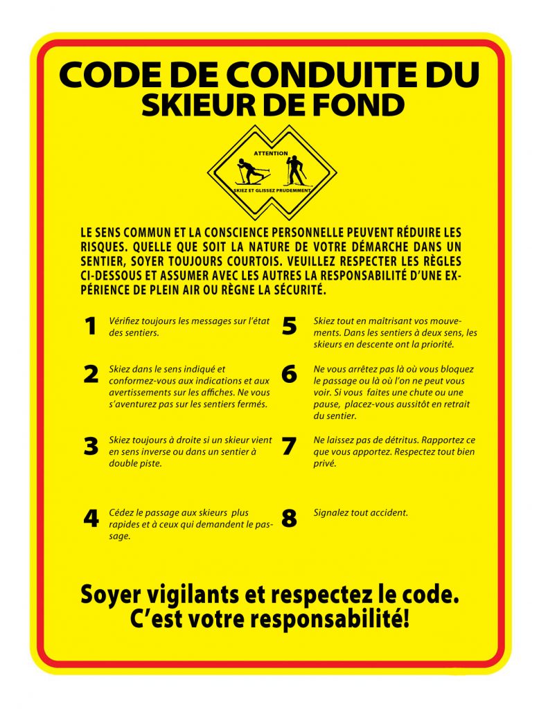 Code Conduite Quebec Code de Conduite – Patrouille canadienne de ski