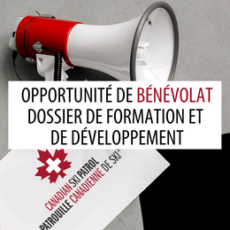 Opportunités de bénévolat – Portefeuille Formation et développement Opportunités de bénévolat – Portefeuille Formation et développement