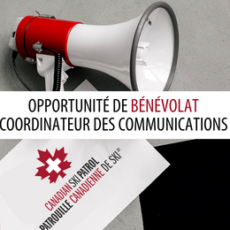 Opportunité de bénévolat – Coordonnateurs des communications Opportunité de bénévolat – Coordonnateurs des communications