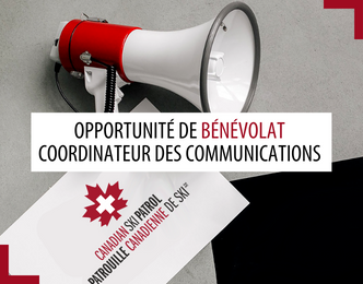 Opportunité de bénévolat – Coordonnateurs des communications