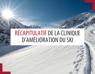 La clinique d’amélioration du ski rebondi fortement après le hiatus 2021 dû à la COVID-19